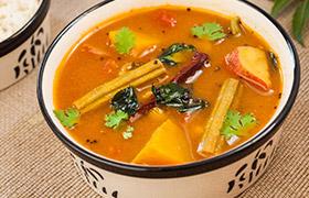 Vegetable Curry (Mukkalu Pulusu)