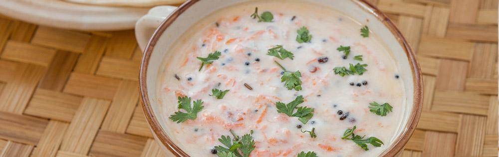 Carrot Raita Carrot Raita