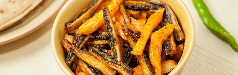 Karela Batata Fry