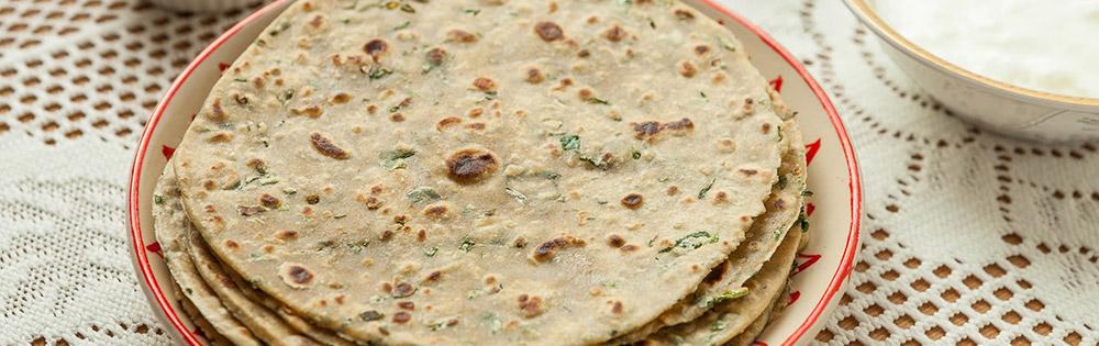 Methi Paratha Methi Paratha