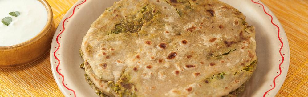 Muttar Paratha Muttar Paratha